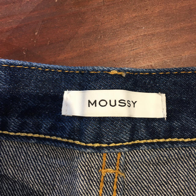 moussy(マウジー)のMOUSSY マウジー　デニムショートパンツ  #Cattleya レディースのパンツ(ショートパンツ)の商品写真