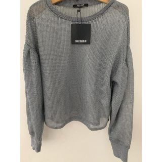 ザラ(ZARA)の◆新品◆ ZARA ザラ シルバーラメニット(ニット/セーター)