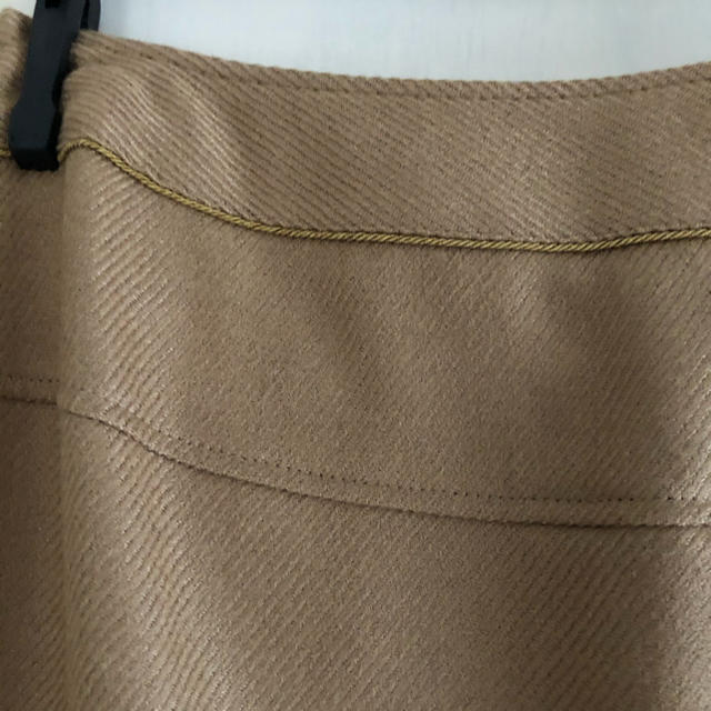 UNITED ARROWS green label relaxing(ユナイテッドアローズグリーンレーベルリラクシング)のグリーンレーベルリラクシング  スカート  キャメル 台形 秋冬 レディース  レディースのスカート(ひざ丈スカート)の商品写真