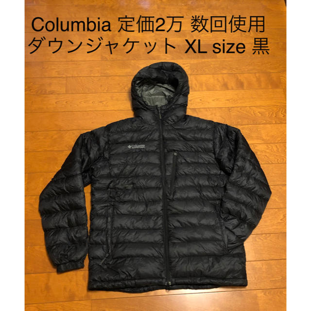 Columbia(コロンビア)の定価2万 コロンビア ダウンジャケット 黒 グースダウン XL - 2XL メンズのジャケット/アウター(ダウンジャケット)の商品写真