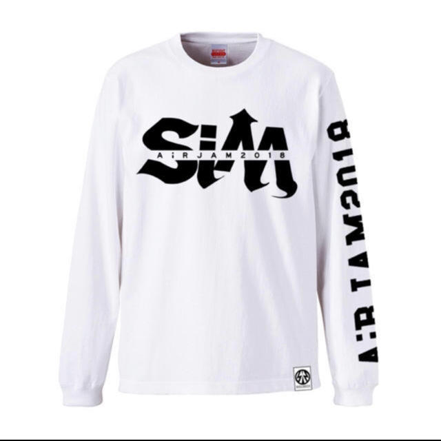 Deviluse(デビルユース)のSiM_AIRJAM2018_LongSleeveTee_WHiTE×BLACK メンズのトップス(Tシャツ/カットソー(七分/長袖))の商品写真