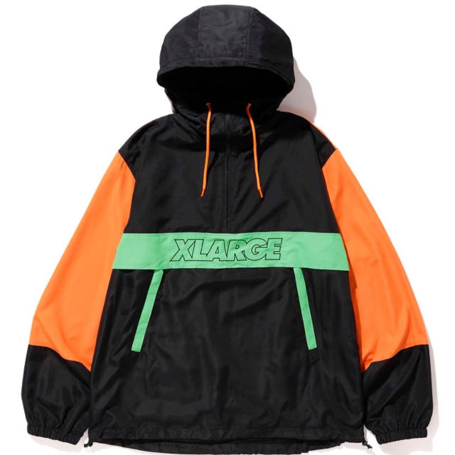 XLARGE(エクストララージ)のパネルアノラックジャケット メンズのジャケット/アウター(ナイロンジャケット)の商品写真