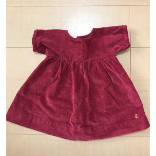 プチバトー(PETIT BATEAU)のプチバトー チュニックワンピース♡70〜80cm(ワンピース)