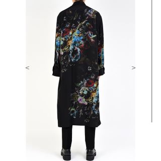 ラッドミュージシャン 19aw  花柄ロングシャツ