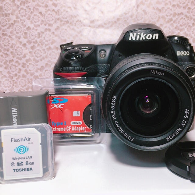 品 nikon D5100 本体+flash air 16GB