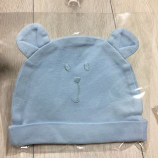 ベビーギャップ(babyGAP)のGAP くま耳帽子 44 ブルー(帽子)