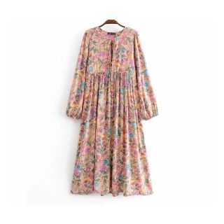 ザラ 花柄ワンピース ピンク 桃色系 の通販 91点 Zaraを買うならラクマ
