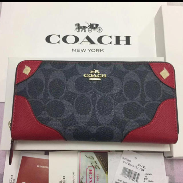 COACH(コーチ)のcoach財布アウトレット正規品 レディースのファッション小物(財布)の商品写真