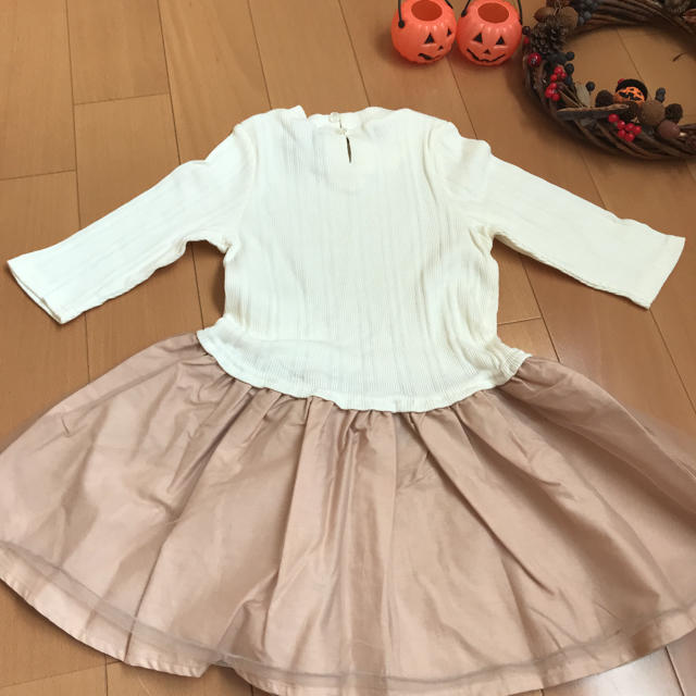 petit main(プティマイン)の新品未使用 petit maim ワンピース 110cm キッズ/ベビー/マタニティのキッズ服女の子用(90cm~)(ワンピース)の商品写真