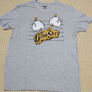 メンズ・レディース☆ディズニー(ミッキー)調・グレーの半袖Tシャツ(Tシャツ/カットソー(半袖/袖なし))