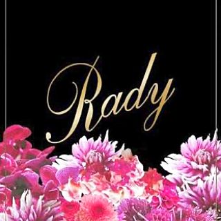 レディー(Rady)のRady様専用♡Rady♡リゾートフラワーハンドタオル♡ブラック♡(ハンカチ)