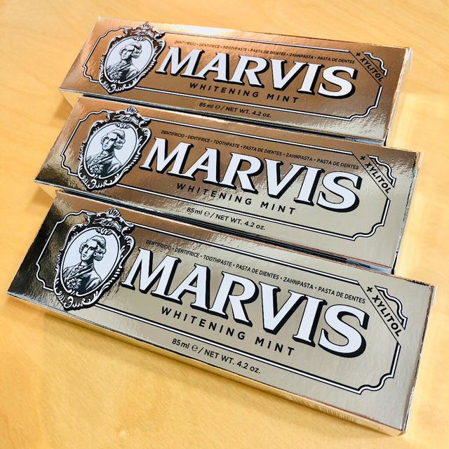新品未開封】MARVIS マービス ホワイトニングミント 85ml 3本セット