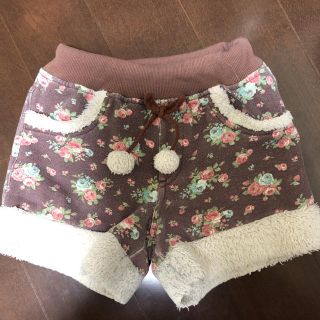 マザウェイズ(motherways)のkids 花柄ショートパンツ(パンツ/スパッツ)