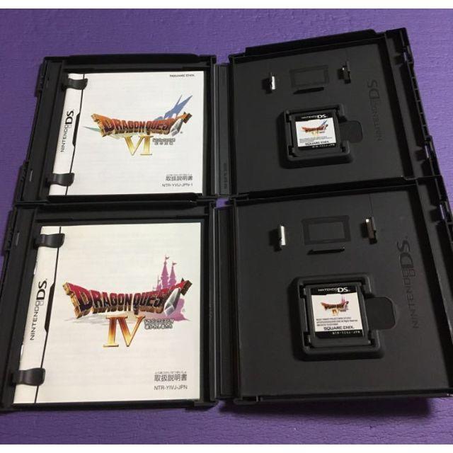 DS ドラゴンクエストIV VI セット エンタメ/ホビーのゲームソフト/ゲーム機本体(携帯用ゲームソフト)の商品写真