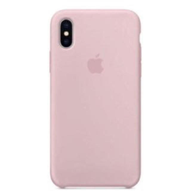 Apple(アップル)のiPhoneX純正シリコーンケース ピンクサンド新品 スマホ/家電/カメラのスマホアクセサリー(iPhoneケース)の商品写真