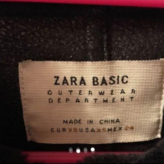 ZARA(ザラ)のZARA BASIC ザラ ベーシック ファージャケット ファーコート レディースのジャケット/アウター(毛皮/ファーコート)の商品写真