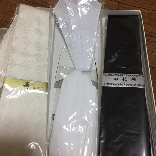 メンズ 冠婚葬祭一式 8点 新品未使用 メンズのメンズ その他(その他)の商品写真