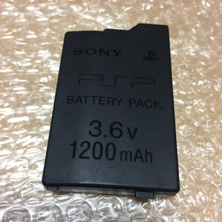 プレイステーションポータブル(PlayStation Portable)のPSP2000 PSP3000用 SONY純正バッテリー(その他)