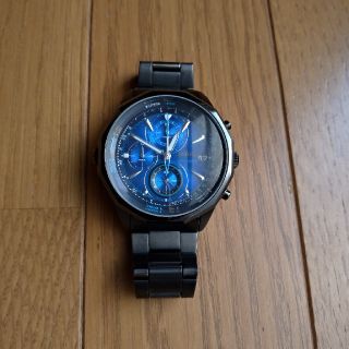 ワイアード(WIRED)のワイアード WIRED AGAW421 THE BLUE SEIKO  ブルー(腕時計(アナログ))