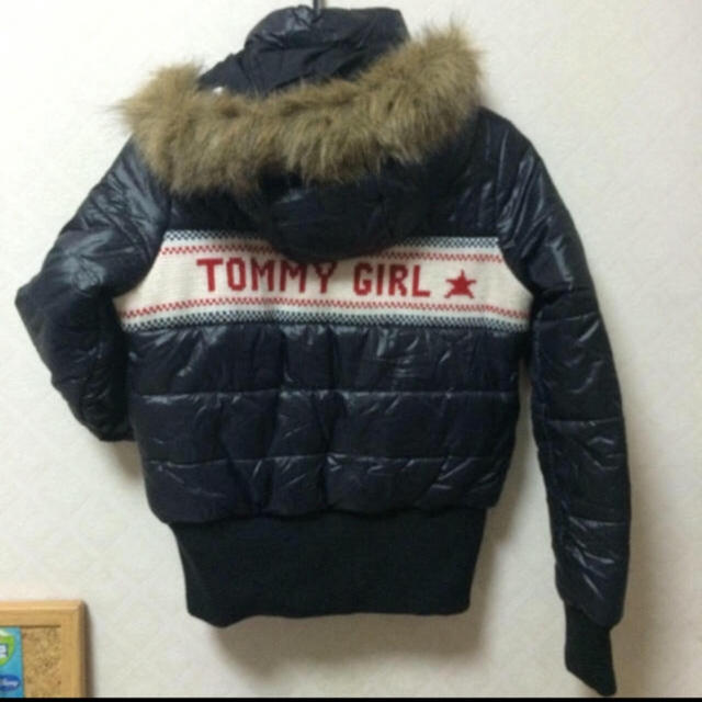 tommy girl(トミーガール)のトミーガール ダウンジャケット 黒 レディースのジャケット/アウター(ダウンジャケット)の商品写真