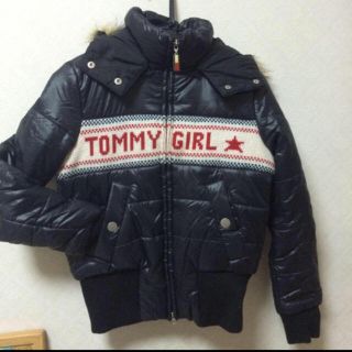 トミーガール(tommy girl)のトミーガール ダウンジャケット 黒(ダウンジャケット)