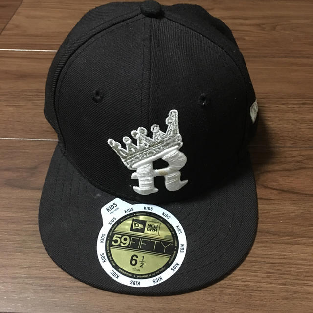 NEW ERA(ニューエラー)のNEW ERA ブラック 52センチ キッズ/ベビー/マタニティのこども用ファッション小物(帽子)の商品写真