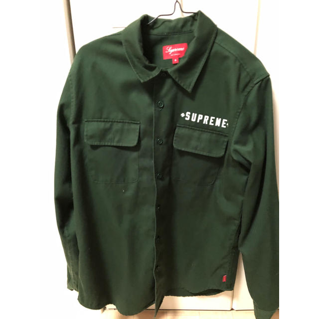 supreme×independentシャツ