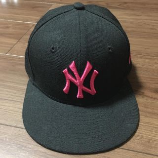 ニューエラー(NEW ERA)のNEW ERA ブラック 52センチ(帽子)