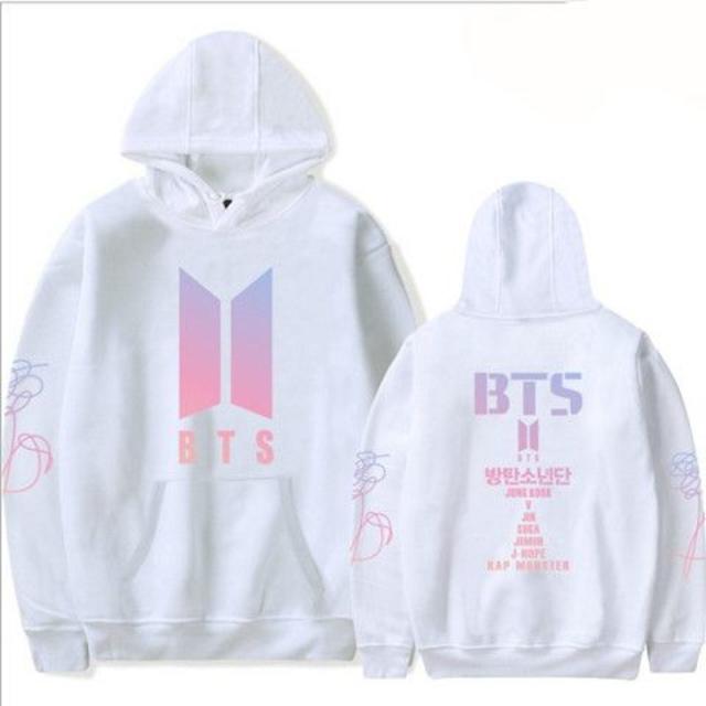 BTS 応援服　ファッション レーナー  通学通勤  ゆったり　男女兼用  4色 メンズのトップス(パーカー)の商品写真