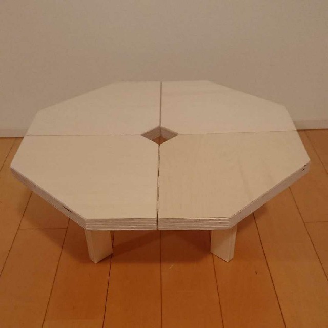 ヘキサテーブルオクタゴン8角形キャンプテーブル ワンポールテントセンターテーブル値引き不可です