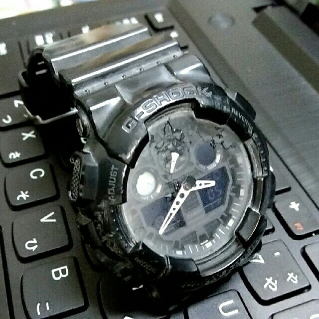 G-SHOCK(ジーショック)のCASIO G-SHOCK GA-100 ジャンク メンズの時計(腕時計(デジタル))の商品写真