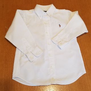 ラルフローレン(Ralph Lauren)のラルフローレン白シャツ　110(ブラウス)