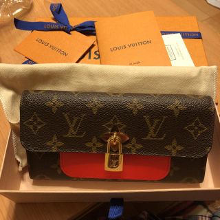 ルイヴィトン(LOUIS VUITTON)のルイヴィトン ポルトフォイユ・フラワー モノグラム M62566 長財布(財布)