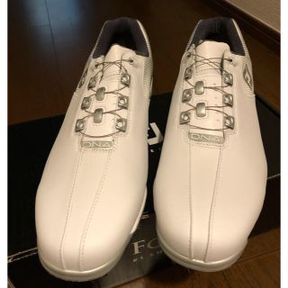 フットジョイ(FootJoy)のFootJoy 53330 J ゴルフシューズ  ホワイト×シルバー (シューズ)