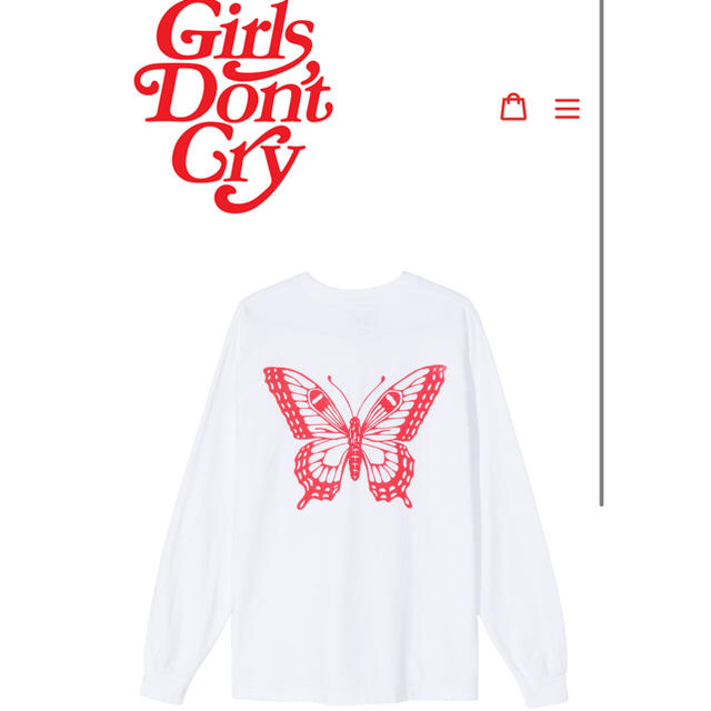 Girls don't cry  ロングTシャツ  Lサイズ メンズのトップス(Tシャツ/カットソー(七分/長袖))の商品写真