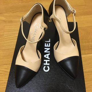 シャネル(CHANEL)の新品CHANEL パンプス　バイカラー(ハイヒール/パンプス)