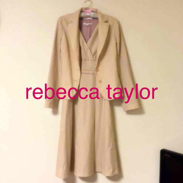 Rebecca Taylor(レベッカテイラー)の一回着用のみ！レベッカテイラーワンピース レディースのワンピース(ひざ丈ワンピース)の商品写真