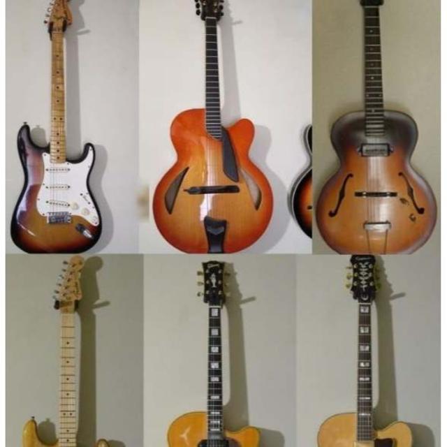 ギター壁掛けスタンド　弦楽器全般　1個　 楽器のギター(エレキギター)の商品写真
