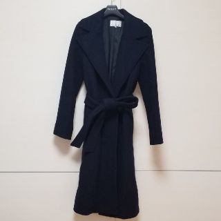 エムプルミエ(M-premier)のM-PREMIER エムプルミエ　コート　綺麗目　ネイビー　Max Mara(ロングコート)