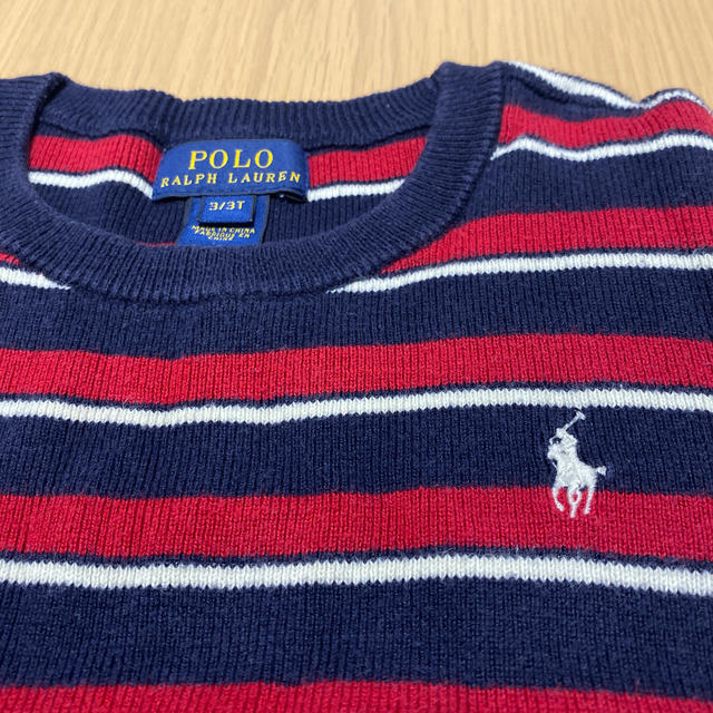 Ralph Lauren(ラルフローレン)のラルフローレン　3歳　100㎝　コットンセーター キッズ/ベビー/マタニティのキッズ服男の子用(90cm~)(ニット)の商品写真