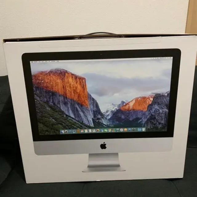 Mac (Apple)(マック)のiMac 21.5inch Late スマホ/家電/カメラのPC/タブレット(デスクトップ型PC)の商品写真