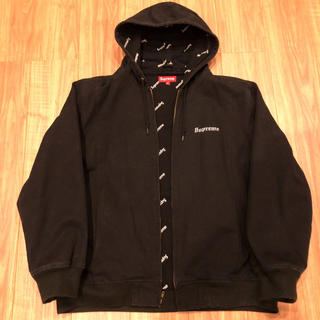 シュプリーム(Supreme)のシュプリーム  2-tone hooded work jacket 17ss(ブルゾン)