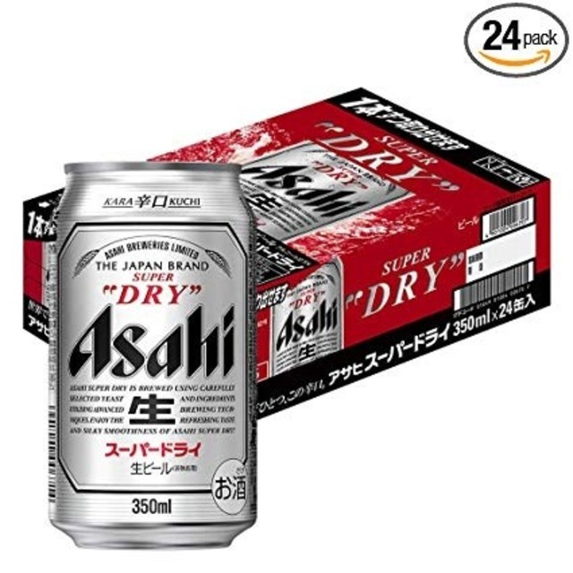 アサヒ スーパードライ350ml×48 - ビール