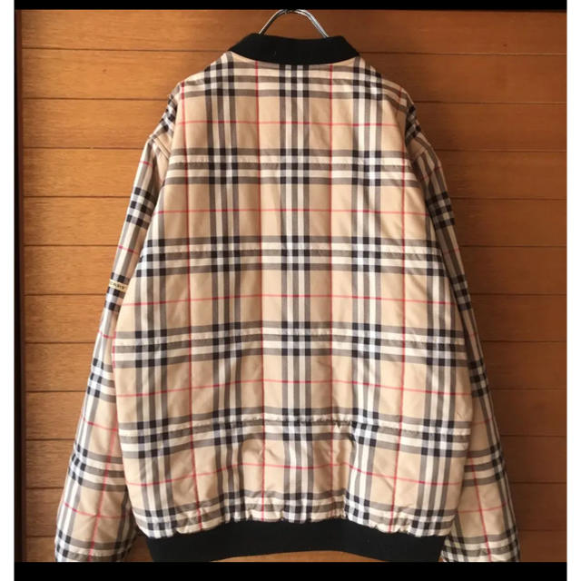 BURBERRY(バーバリー)のバーバリーGOLF ノバチェック　ジャンバー　M 値下 メンズのジャケット/アウター(ブルゾン)の商品写真