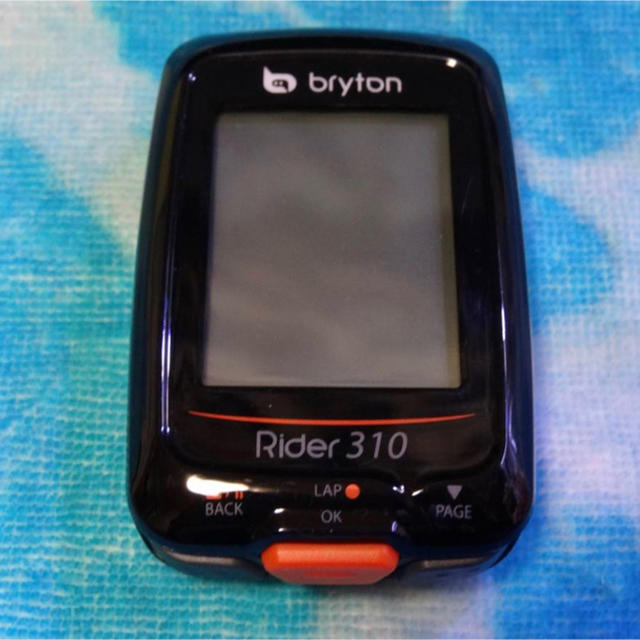 Bryton型番Bryton Rider 310 GPSサイクルコンピューター シリコンケース付