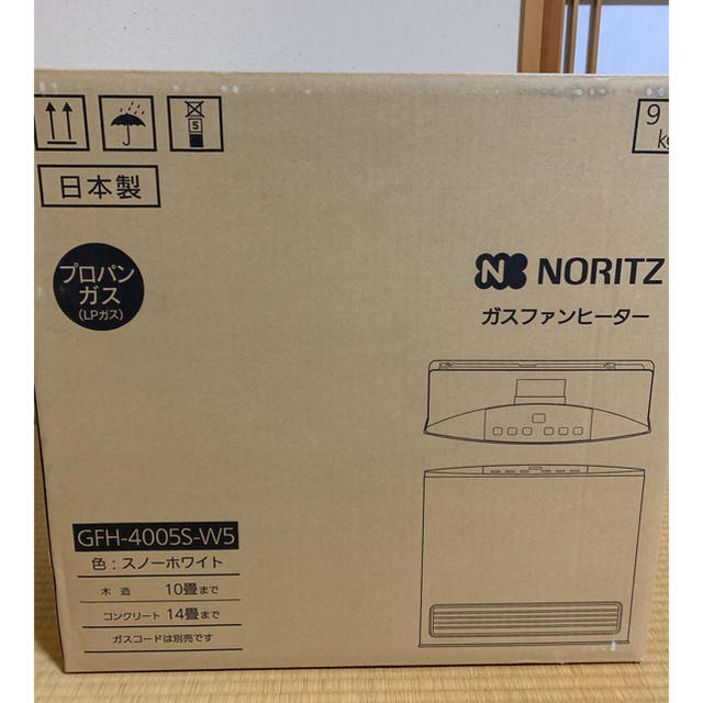 日本向け正規品 ノーリツ ガスファンヒーター GFH-4005S(W5) | www