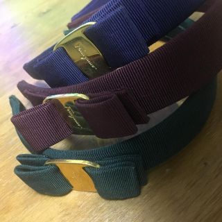 フェラガモ(Ferragamo)のカオリーヌ様専用フェラガモ⭐️カチューシャ(カチューシャ)