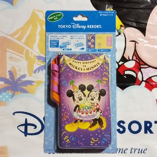 ディズニー(Disney)のミッキー ミニー バースデー スマホケース(モバイルケース/カバー)