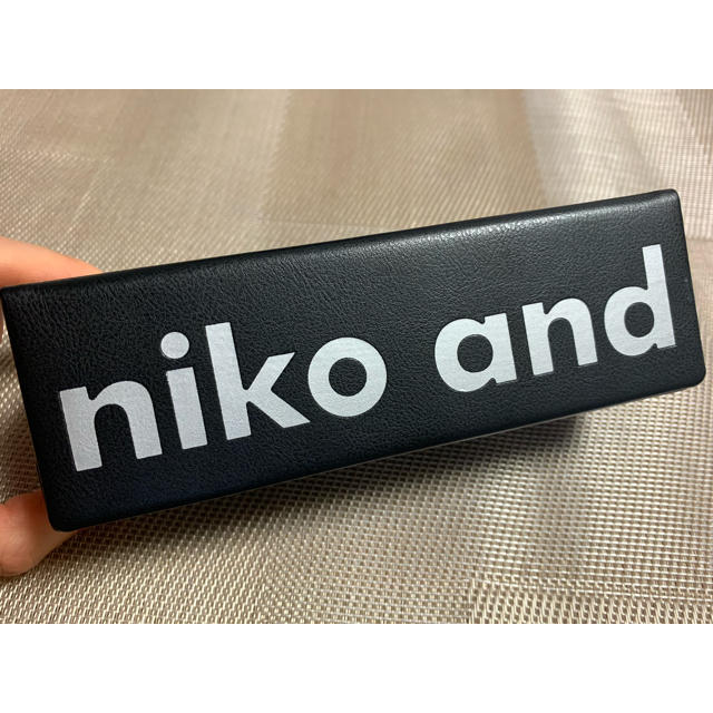 niko and...(ニコアンド)の♡[niko and ...×JINS]マットウェリントンサングラス　ブラック♡ レディースのファッション小物(サングラス/メガネ)の商品写真