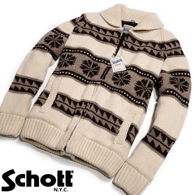 schott(ショット)のSchott NYC ショット ★ XL カウチン セーター ジャケット メンズのジャケット/アウター(その他)の商品写真